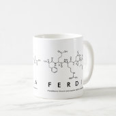 Ferdia Peptid-Namen-Tasse Kaffeetasse (VorderseiteRechts)