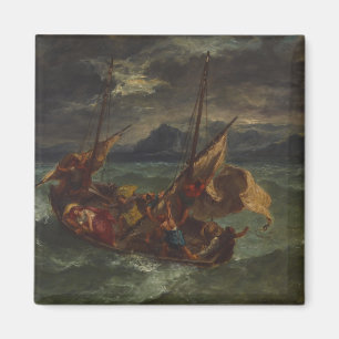 Ferdinand Delacroix Christ am Meer von Galiläa Magnet