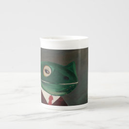 Ferdinand-Frosch-Knochen-China-Tasse Porzellantasse
