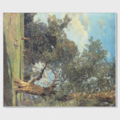 Ferdinand Georg Waldmüller Trees im Prater Geschenkpapier (Flach)