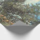 Ferdinand Georg Waldmüller Trees im Prater Geschenkpapier (Ecke)