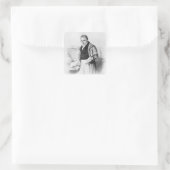 Ferdinand Herold Quadratischer Aufkleber (Tasche)