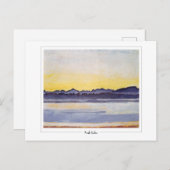 Ferdinand Hodler #102 - Fine Art Postcard Postkarte (Vorne/Hinten)