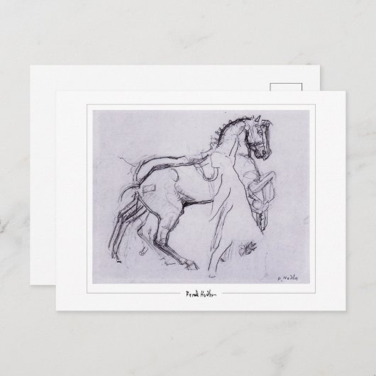 Ferdinand Hodler #241 - Fine Art Postcard Postkarte (Vorne/Hinten)