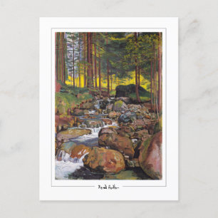 Ferdinand Hodler #24 - Fine Art Postcard Postkarte