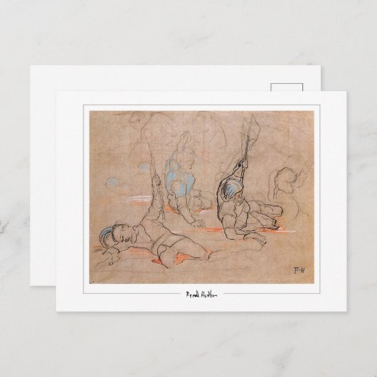 Ferdinand Hodler #259 - Fine Art Postcard Postkarte (Vorne/Hinten)