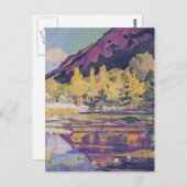 Ferdinand Hodler - Am Fuße des Petit Saleve Postkarte (Vorne/Hinten)