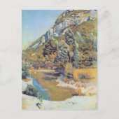 Ferdinand Hodler - Am Fuße des Petit Saleve Postkarte (Vorderseite)