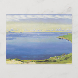 Ferdinand Hodler - Genfersee von Chexbres Postkarte