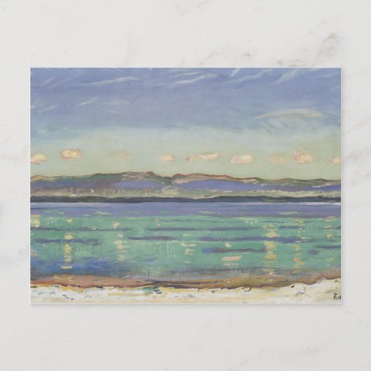 Ferdinand Hodler - Landschaft mit Rhythmus Postkarte (Vorderseite)