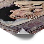 Ferdinand Hodler - Nacht Poster (Ecke)