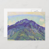 Ferdinand Hodler- Schynige plate Postkarte (Vorne/Hinten)