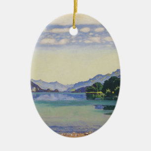 Ferdinand Hodler- See Thun von Lessig Keramik Ornament
