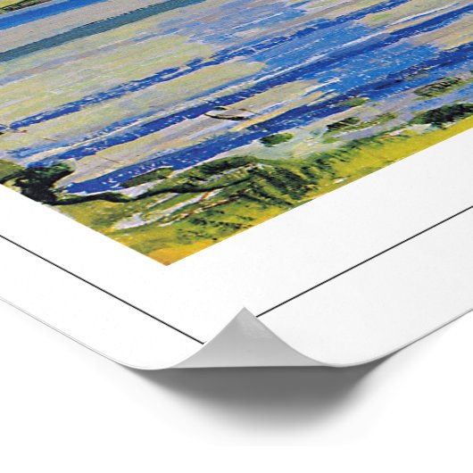 Ferdinand Hodler Zedign Art Poster #124 (Ecke)