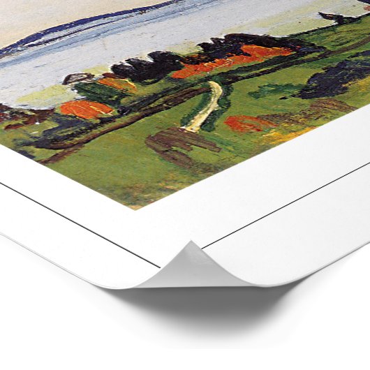 Ferdinand Hodler Zedign Art Poster #130 (Ecke)