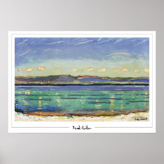Ferdinand Hodler Zedign Art Poster #159 (Vorne)
