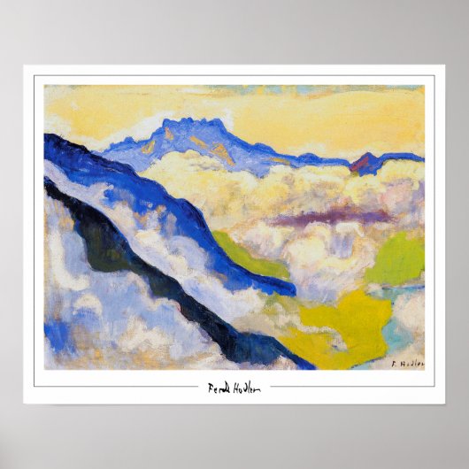 Ferdinand Hodler Zedign Art Poster #168 (Vorne)