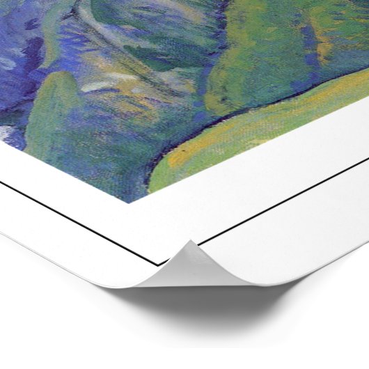 Ferdinand Hodler Zedign Art Poster #172 (Ecke)