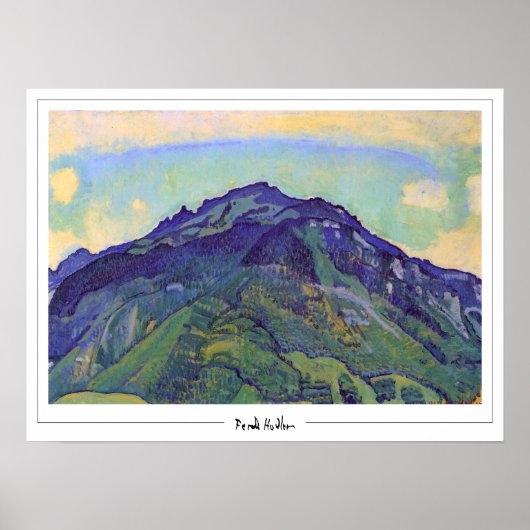 Ferdinand Hodler Zedign Art Poster #172 (Vorne)