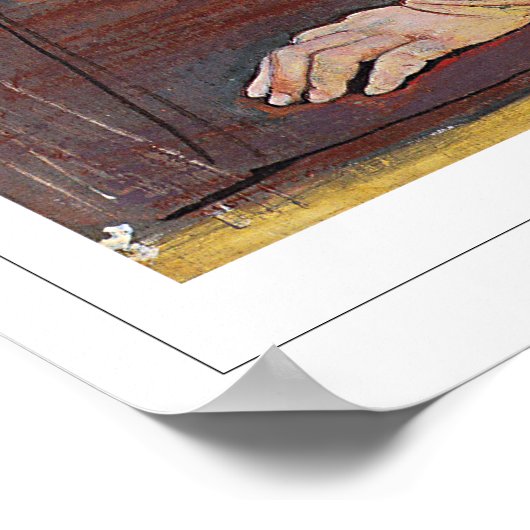 Ferdinand Hodler Zedign Art Poster #181 (Ecke)