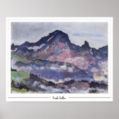 Ferdinand Hodler Zedign Art Poster #185 (Vorne)