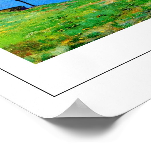 Ferdinand Hodler Zedign Art Poster #2 (Ecke)