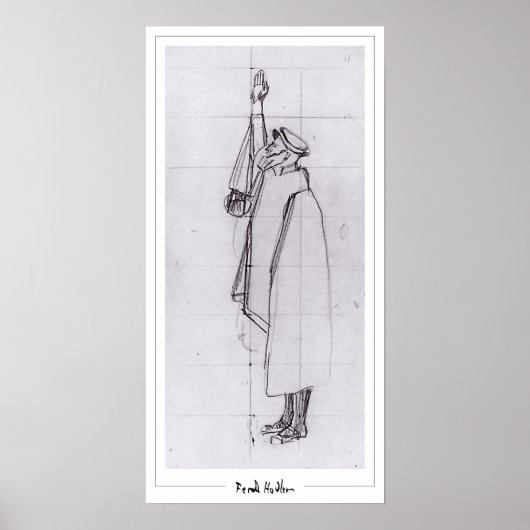 Ferdinand Hodler Zedign Art Poster #216 (Vorne)