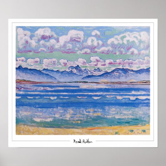 Ferdinand Hodler Zedign Art Poster #230 (Vorne)