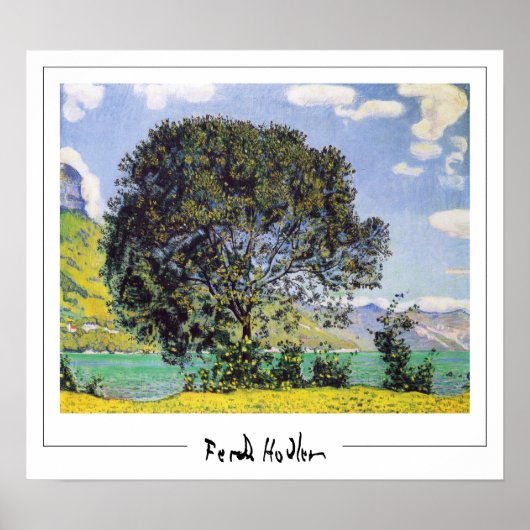 Ferdinand Hodler Zedign Art Poster #3 (Vorne)