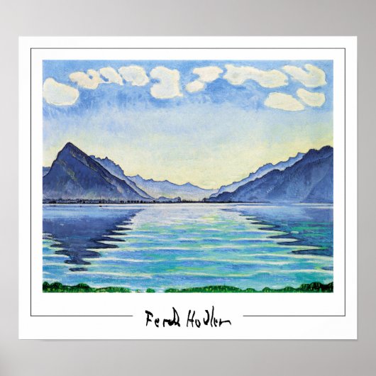 Ferdinand Hodler Zedign Art Poster #62 (Vorne)