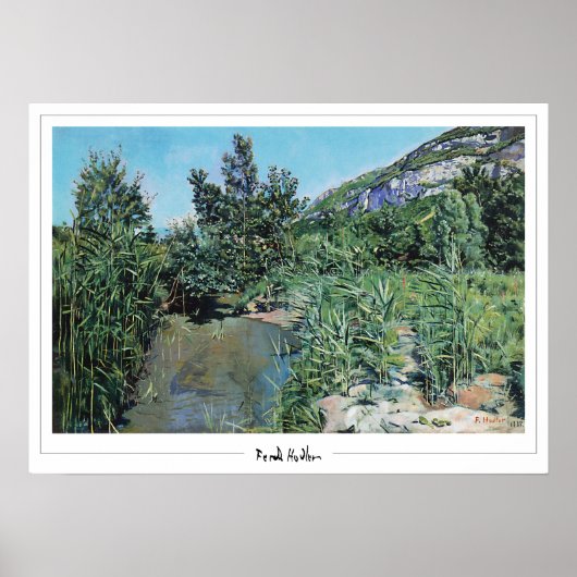 Ferdinand Hodler Zedign Art Poster #65 (Vorne)