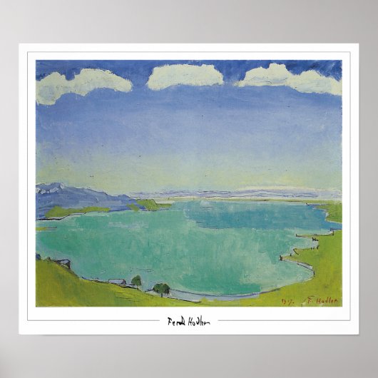 Ferdinand Hodler Zedign Art Poster #83 (Vorne)