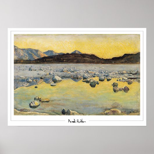 Ferdinand Hodler Zedign Art Poster #84 (Vorne)