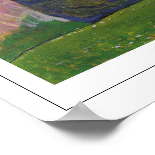 Ferdinand Hodler Zedign Art Poster #89 (Ecke)