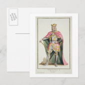 Ferdinand I (1379-1416) König von Aragon von 'Rece Postkarte (Vorne/Hinten)