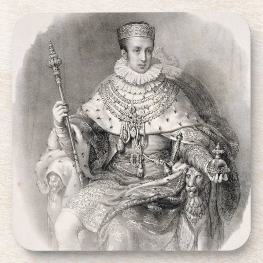 Ferdinand I (1793-1875), König von Untersetzer (Vorderseite)