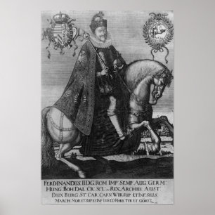 Ferdinand II. , Heiliger römischer Kaiser Poster