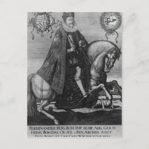 Ferdinand II. , Heiliger römischer Kaiser Postkarte