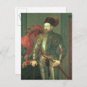Ferdinand II., Kaiser Heiliger Römer Postkarte (Vorne/Hinten)