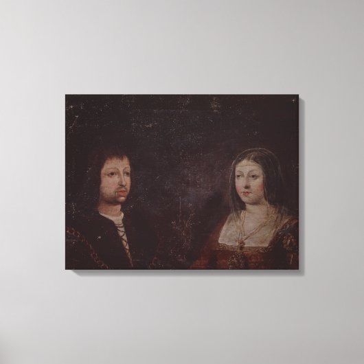 Ferdinand II von Aragon und Isabella I von Kastili Leinwanddruck (Vorderseite)
