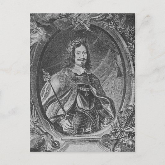 Ferdinand III., Heiliger römischer Kaiser Postkarte (Vorderseite)