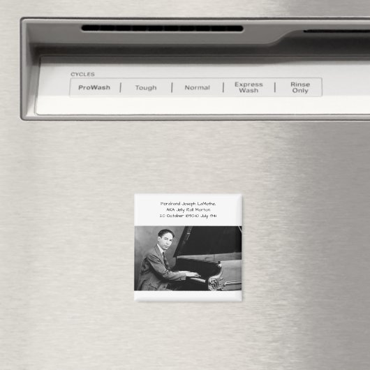 Ferdinand Joseph LaMothe, AKA Jelly Roll Morton Magnet (In Situ (Geschirrspüler))