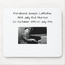 Ferdinand Joseph LaMothe, AKA Jelly Roll Morton