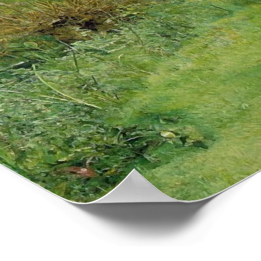 Ferdinand Lured von Ariel Millais Fine Art Poster (Ecke)