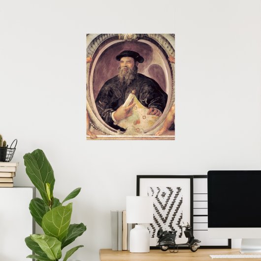 Ferdinand Magellan Poster (Heimbüro)