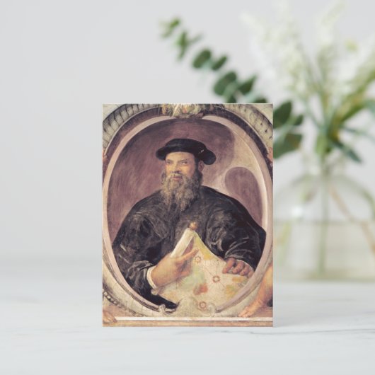 Ferdinand Magellan Postkarte (Stehend Vorderseite)