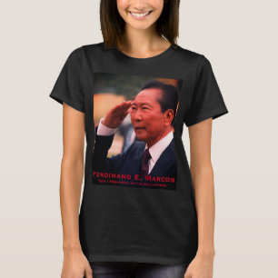Ferdinand Marcos, zehnter Präsident der Philippine T-Shirt