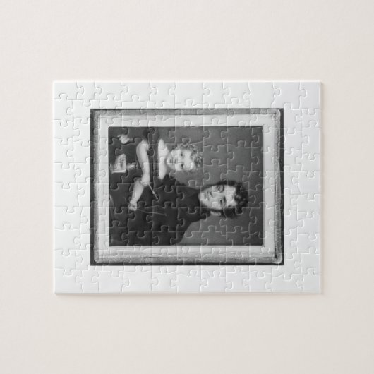 Ferdinand Sands und sein Sohn Joseph Nathaniel Rog Puzzle (Horizontal)