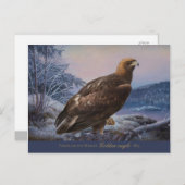 Ferdinand von Wright Golden Adler 1884 CC0314 Postkarte (Vorne/Hinten)