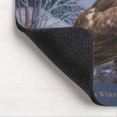 Ferdinand von Wright Golden Adler 1884 Wildlife Mousepad (Ecke)